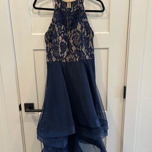 Navy Lace Dress